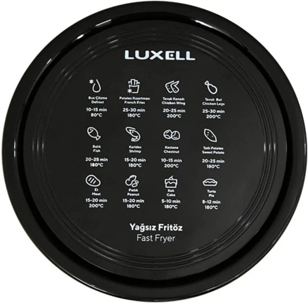 Luxell LX-FC5638 Air Fryer Fritöz