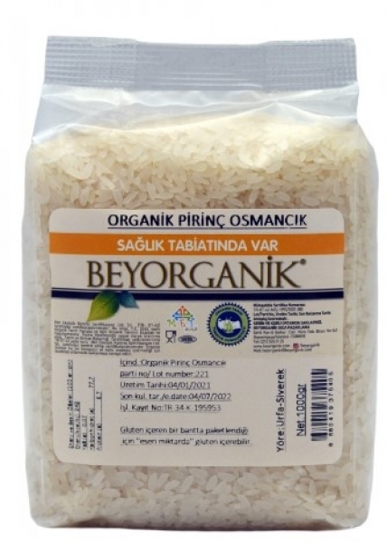 Beyorganik Organik Osmancık Pirinç 1 kg