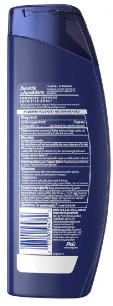 Head & Shoulders Clinical Strength Hassas Deri 400 ml Şampuan