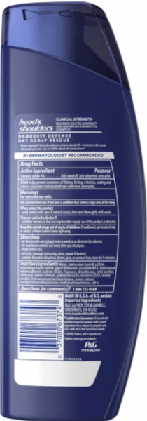 Head & Shoulders Clinical Strength Dry Scalp Rescua 400 ml Şampuan