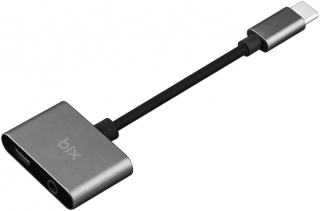 Bix ADP-07 Type-C to 3.5mm Kulaklık PD Dönüştürücü