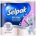 Selpak Extra Banyo Ferahlatma Tuvalet Kağıdı 8 Rulo resim