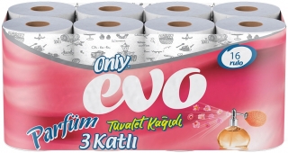 Only Evo Parfümlü Tuvalet Kağıdı 16 Rulo