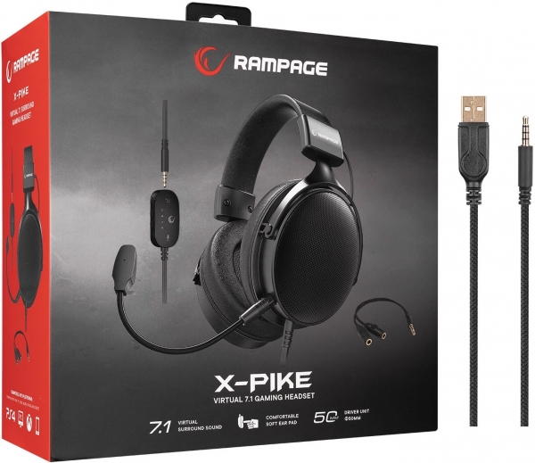 Rampage RM-K99 X-Pike Kablolu Kulaklık