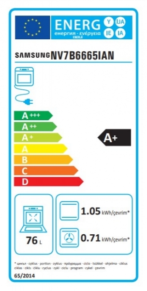 Samsung NV7B6665IAN/TR Ankastre Fırın
