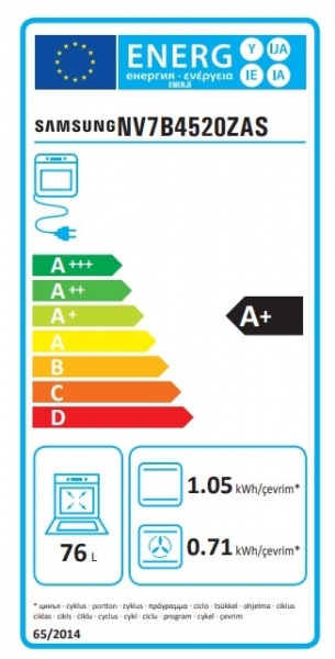 Samsung NV7B4520ZAS/TR Ankastre Fırın