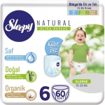Sleepy Natural Ultra Hassas Külot Bez 6 Beden 60 Adet resim