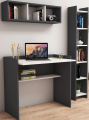 Bimossa U1030 Nurbanu Antrasit/Beyaz Antrasit Çalışma Masası