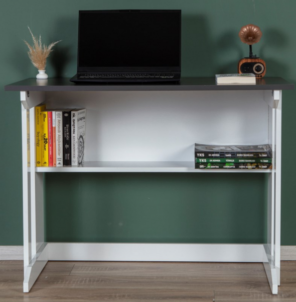 Enda Home Pillar Raflı Çalışma Masası
