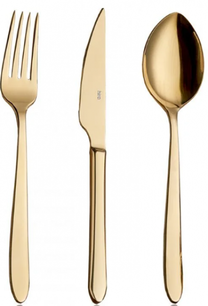 Hira Ege Gold 36 Parça Çatal Kaşık Bıçak Takımı