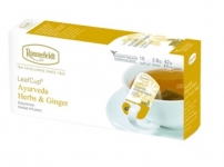 Ronnefeldt Leafcup Herbs&Ginger Bardak Poşet Çay 15 Adet resim