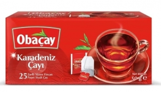 Obaçay Karadeniz Çayı Bardak Poşet Çay 25 Adet