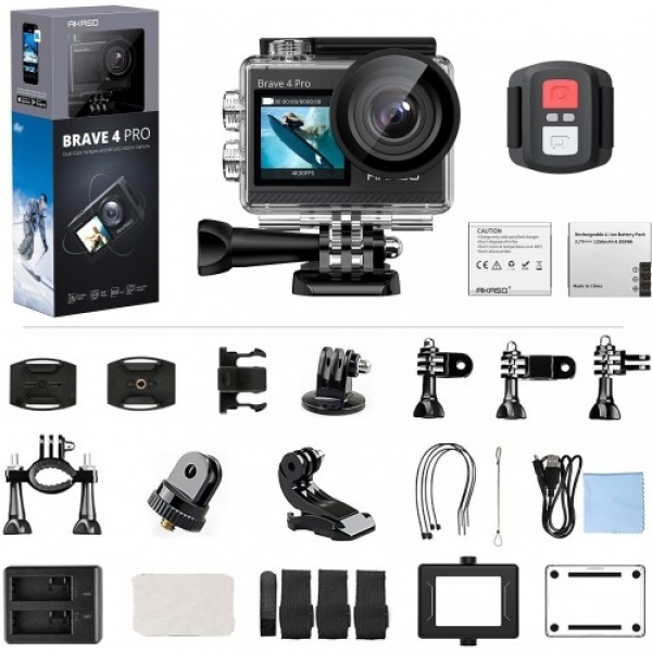 Akaso Brave 4 Pro Aksiyon Kamera (20 MP)