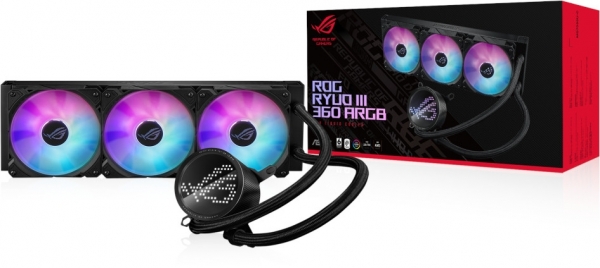 Asus ROG Ryuo III 360 İşlemci Soğutucu (3 adet)