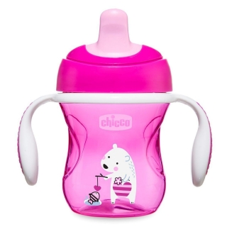 Chicco Yarı Yumuşak Uçlu Alıştırma Bardağı