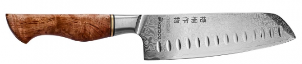 Karaca Virtuoso Rudis Damascus Santoku Bıçağı 18 cm