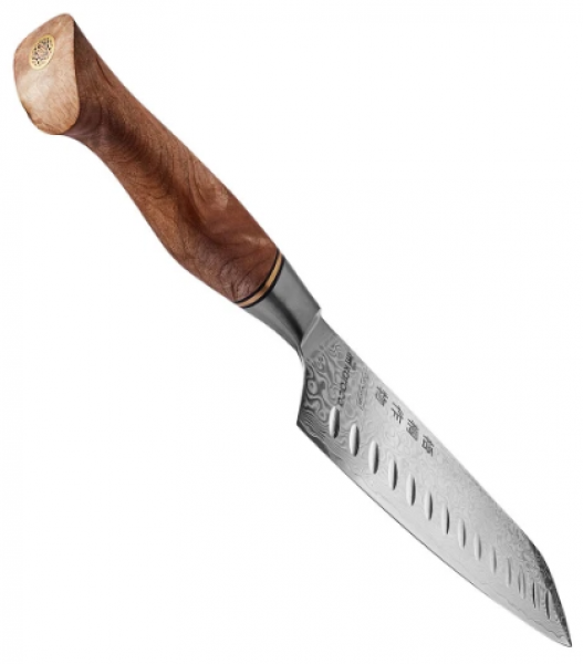Karaca Virtuoso Rudis Damascus Santoku Bıçağı 18 cm
