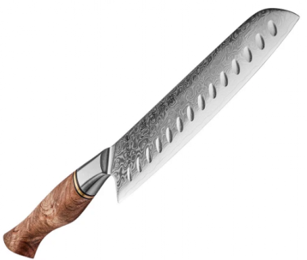 Karaca Virtuoso Rudis Damascus Santoku Bıçağı 18 cm