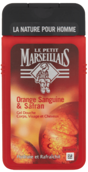 Le Petit Marseillais For Men Kan Portakalı ve Safran 250 ml Şampuan