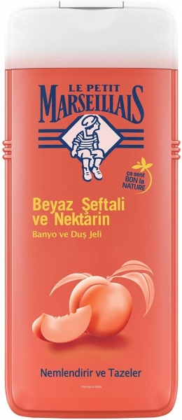 Le Petit Marseillais Beyaz Şeftali ve Nektarin 650 ml Duş Jeli