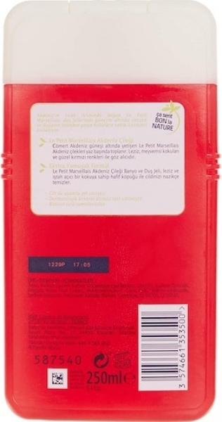 Le Petit Marseillais Akdeniz Çileği 250 ml Duş Jeli