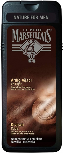Le Petit Marseillais For Men Ardıç Ağacı ve Füjer 400 ml Şampuan