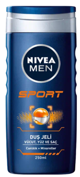 Nivea Men Sport Clean 250 ml Şampuan