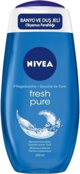 Nivea Fresh Pure Okyanus Ferahlığı 250 ml Duş Jeli