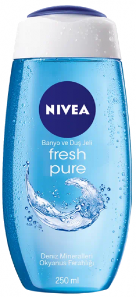 Nivea Fresh Pure Okyanus Ferahlığı 250 ml Duş Jeli