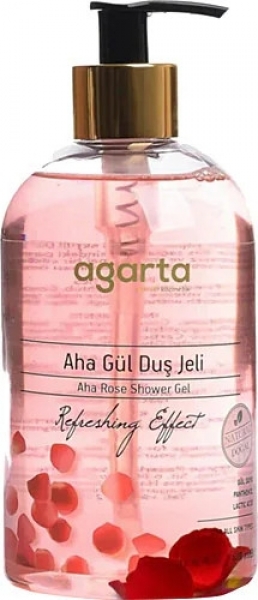 Agarta Doğal Aha Gül 400 ml Duş Jeli
