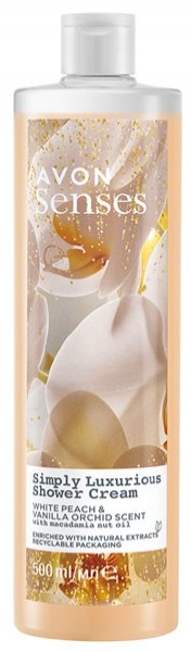 Avon Senses Simply Luxurious Kremsi 500 ml Duş Jeli