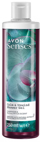 Avon Senses Calm & Unwind 250 ml Duş Jeli