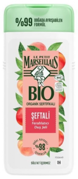 Le Petit Marseillais Bio Organik Şeftali 400 ml Duş Jeli