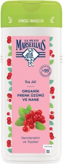 Le Petit Marseillais Organik Frenk Üzümü ve Nane 400 ml Duş Jeli