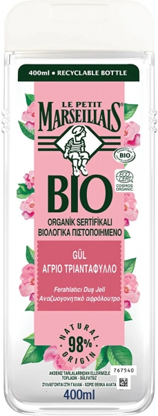 Le Petit Marseillais Bio Organik Sertifikalı Gül 400 ml Duş Jeli