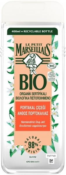 Le Petit Marseillais Bio Organik Portakal Çiçeği 400 ml Duş Jeli
