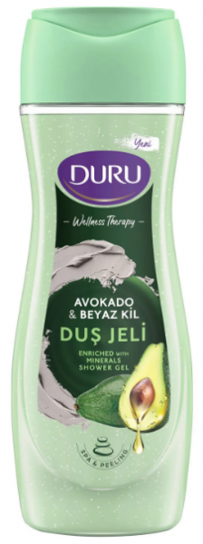 Duru Wellness Therapy Avokado ve Beyaz Kil 450 ml Duş Jeli