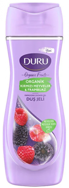 Duru Organic Fruits Kırmızı Meyveler ve Frambuaz 450 ml Duş Jeli