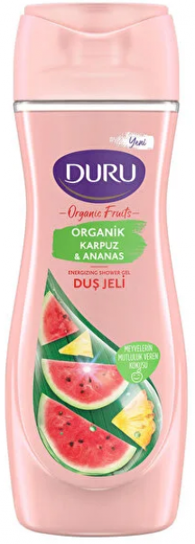 Duru Organic Fruits Karpuz ve Ananas 450 ml Duş Jeli