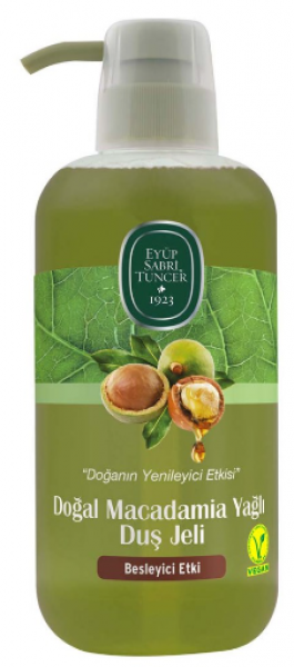Eyüp Sabri Tuncer Doğal Macadamia Yağlı 600 ml Duş Jeli