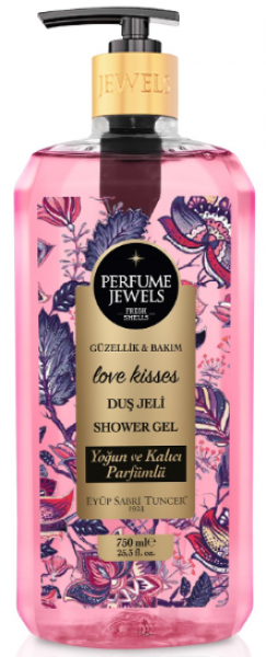 Eyüp Sabri Tuncer Perfume Jewels Love Kisses 750 ml Duş Jeli