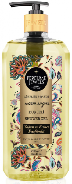 Eyüp Sabri Tuncer Perfume Jewels Warm Sugar 750 ml Duş Jeli
