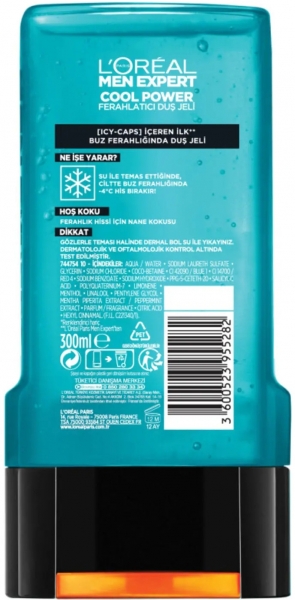 Loreal Paris Men Expert Cool Power 300 ml Duş Jeli