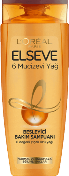 Loreal Elseve Mucizevi Yağ 6 Mucizevi Yağ Besleyici Bakım 450 ml Şampuan