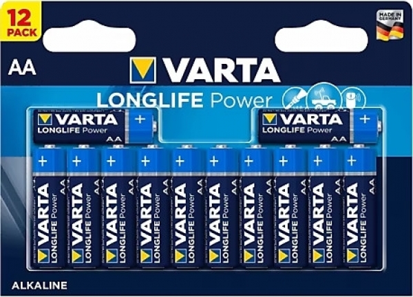 Varta Longlife Power AA 12'li Kalem Pil