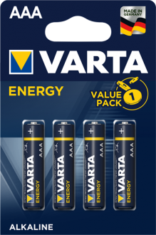 Varta Energy AAA 4'lü İnce Kalem Pil