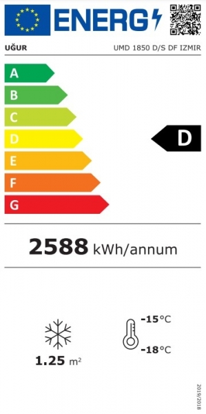 Uğur UMD 1850 D/S DF Derin Dondurucu