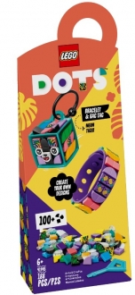 LEGO Dots 41945 Neon Tiger Bracelet Bag Tag