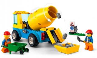 LEGO City 60325 Cement Mixer Truck