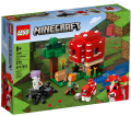 LEGO Minecraft 21179 The Mushroom House resim